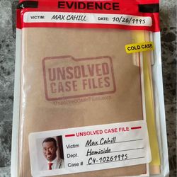 unsolved case files / cold case murder mystery game