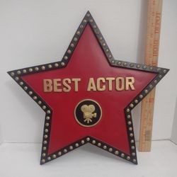 Best Actor Movie Plaque