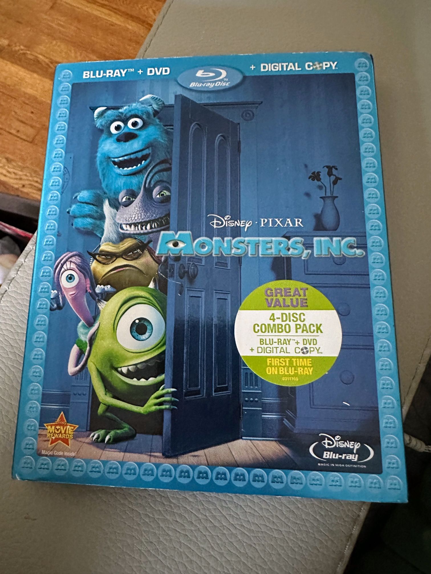 Monsters, Inc. (Blu-ray Disc, 2009)