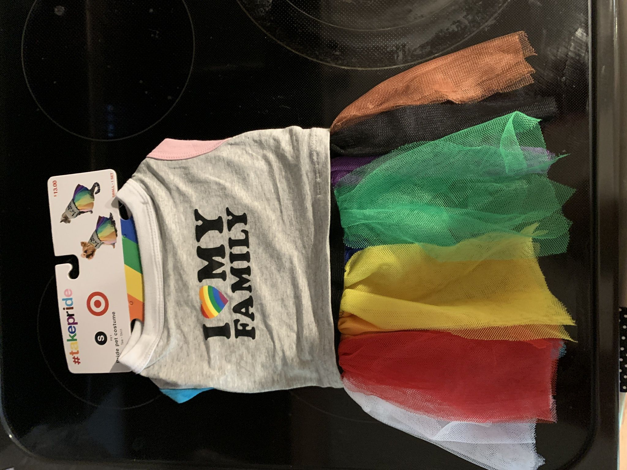 Takepride Pride Dog Cat costume “I ❤️my Family”