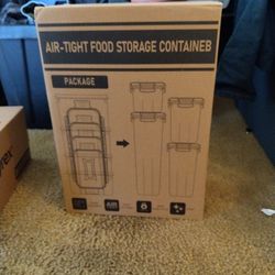 Still New Storage Containers 