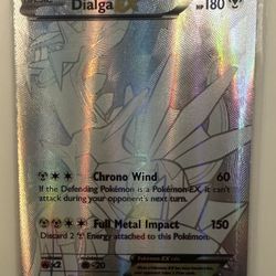 Pokemon Silver Dialga Ex 