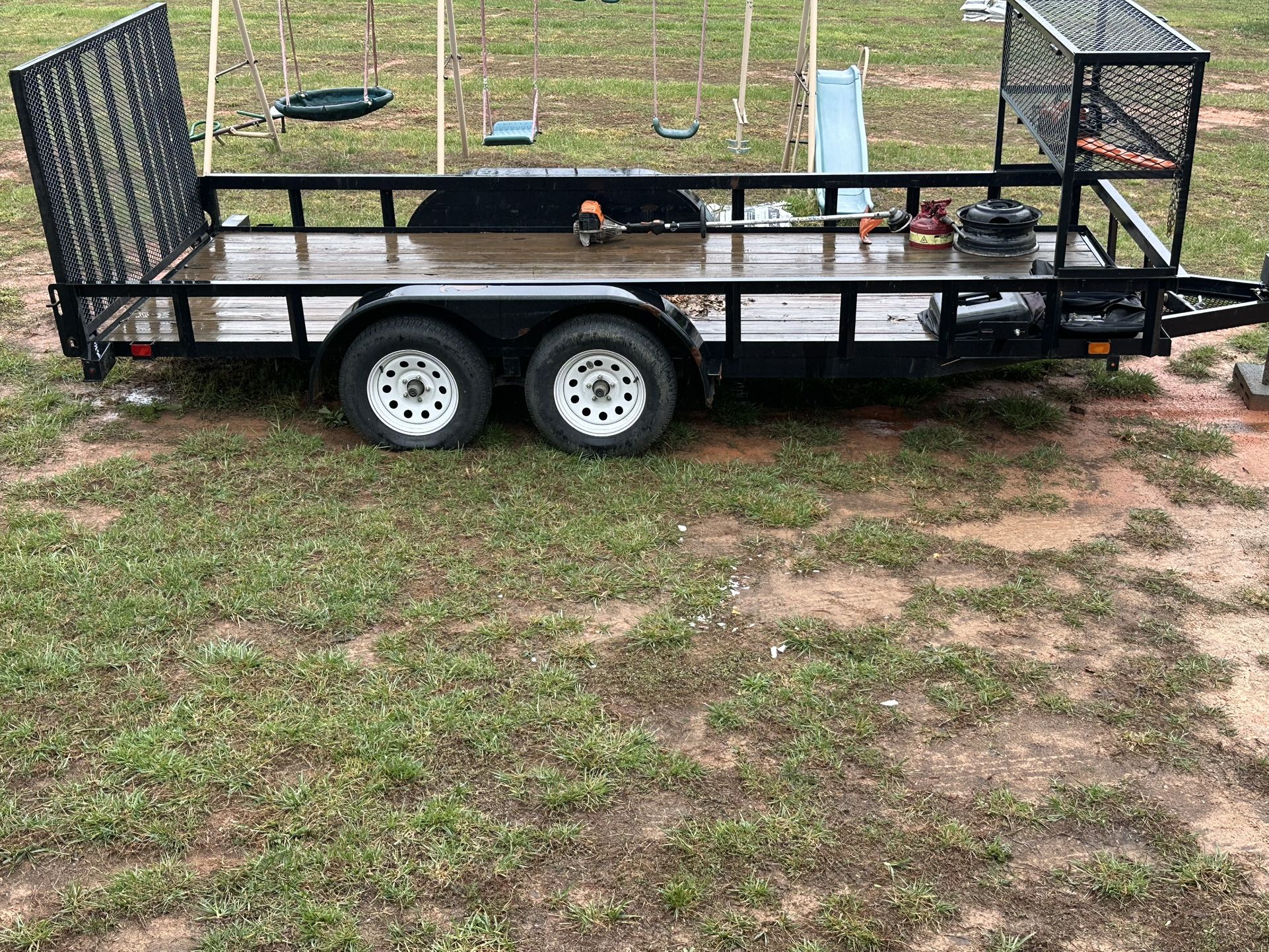 2023 7x16 Currahee Trailer With Landscape Box
