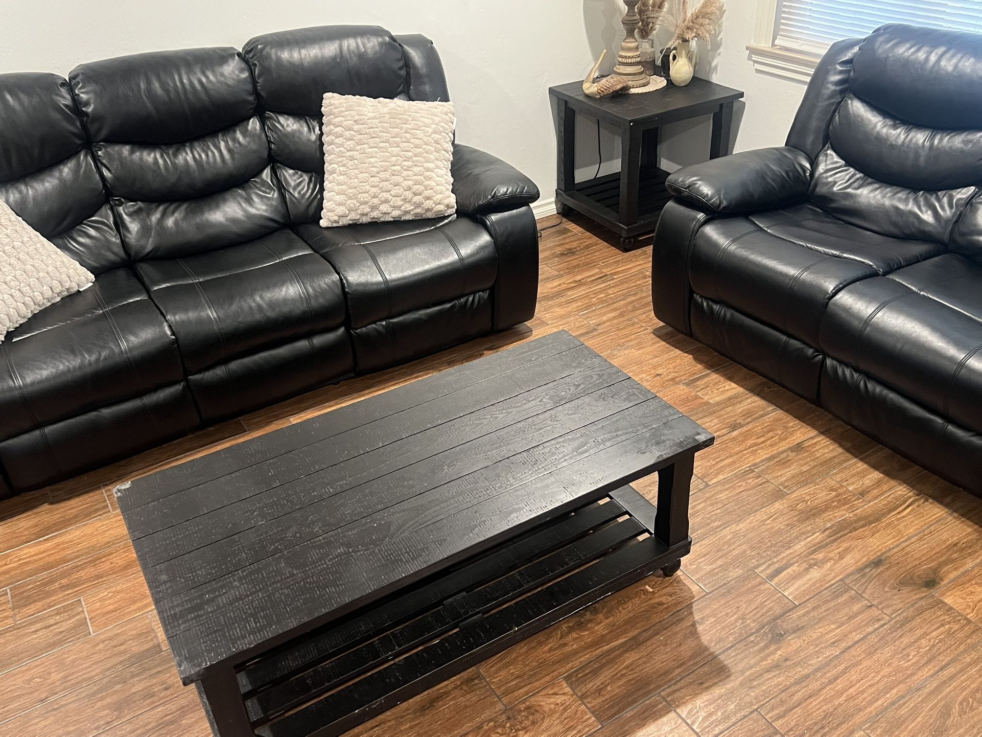 Reclining Couch And Loveseat