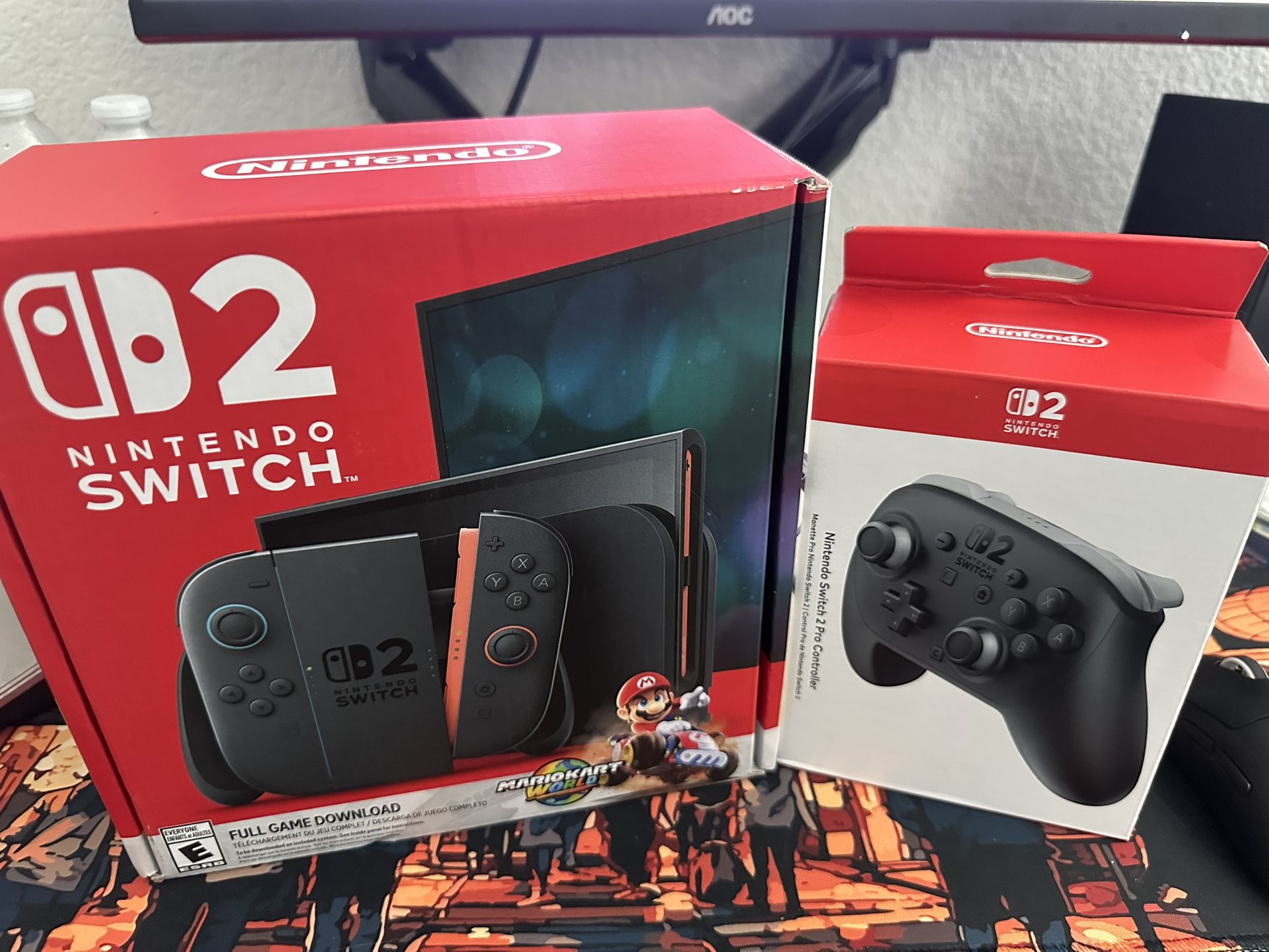 Nintendo Switch 2 + Pro Controller!!!
