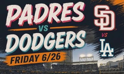 Today Padres/Dodgers Game 2 Tix
