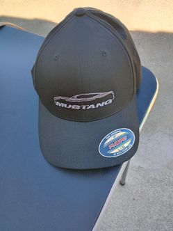 Black Mustang cap