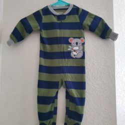 Carter's Fleece Koala Sleep & Play Size 9 Months