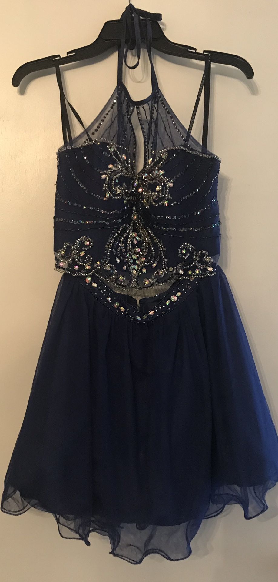 Homecoming/cocktail dress- Royal Blue size 3/4