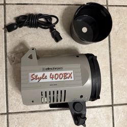 Elinchrom Style 400BX Monolite Tested No Bulbs Included
