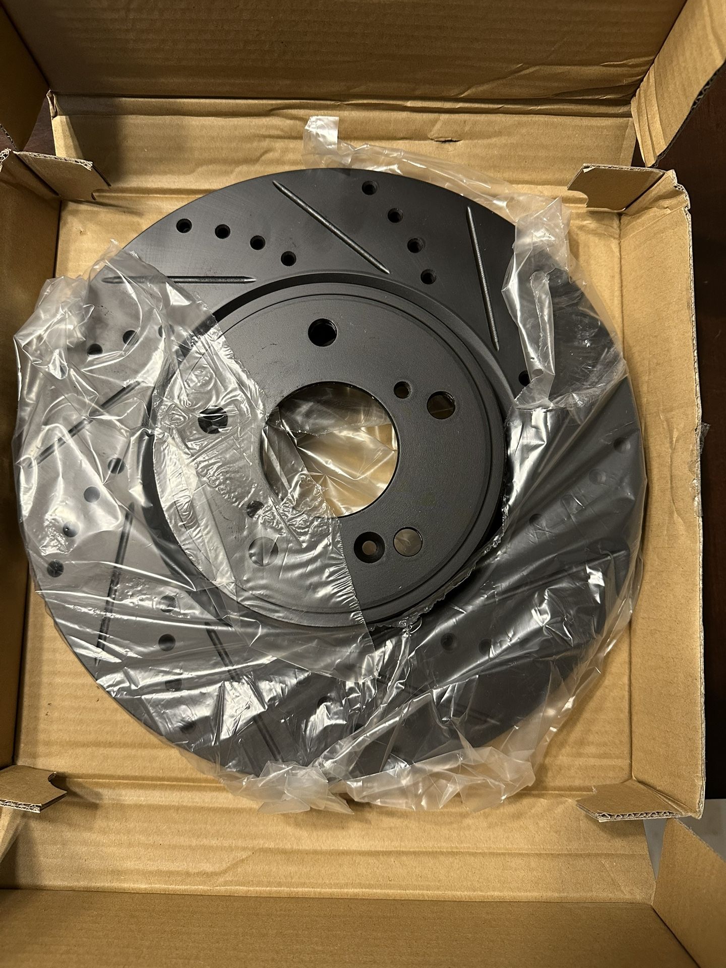 Drilled And Slotted Rotors And pads. HONDA