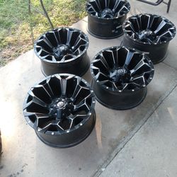 20" Fuel Rims $800 Obo