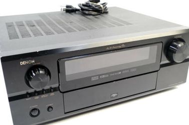 Denon AVR-3805  7.1-Channel AV Surround Receiver. 840 Watts, Bluetooth. Perfect receiver for music.