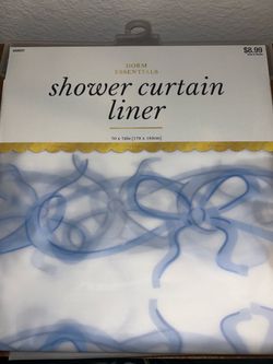 New Essentials Shower Curtain Liner 70x72