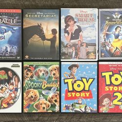 Disney Movies, DVD Lot (Lot of 8 Movies)
