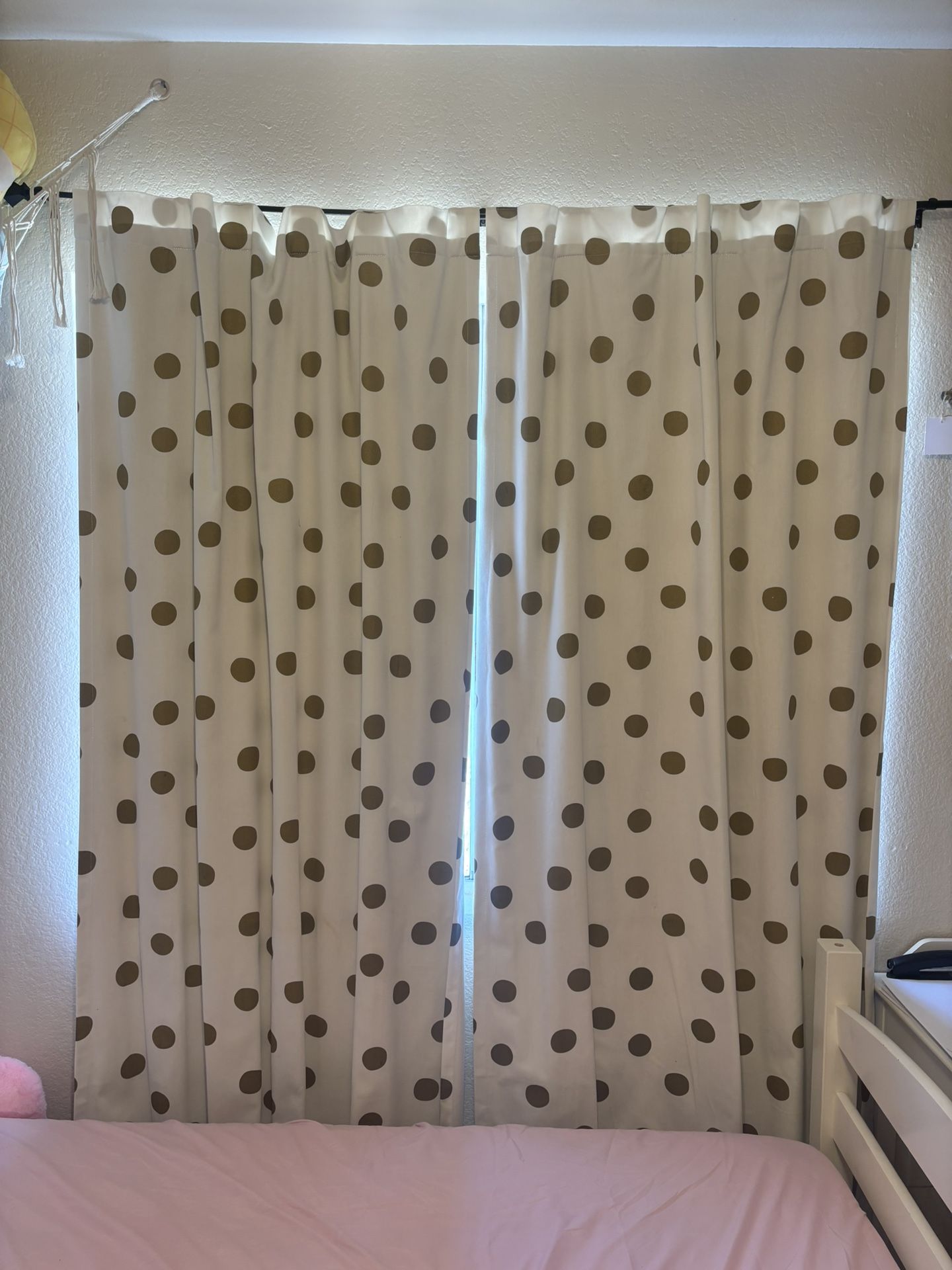 Polka Dot Blackout Curtain