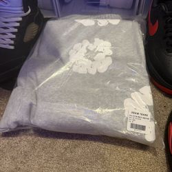 Grey Denim Tears Cuffed Sweats