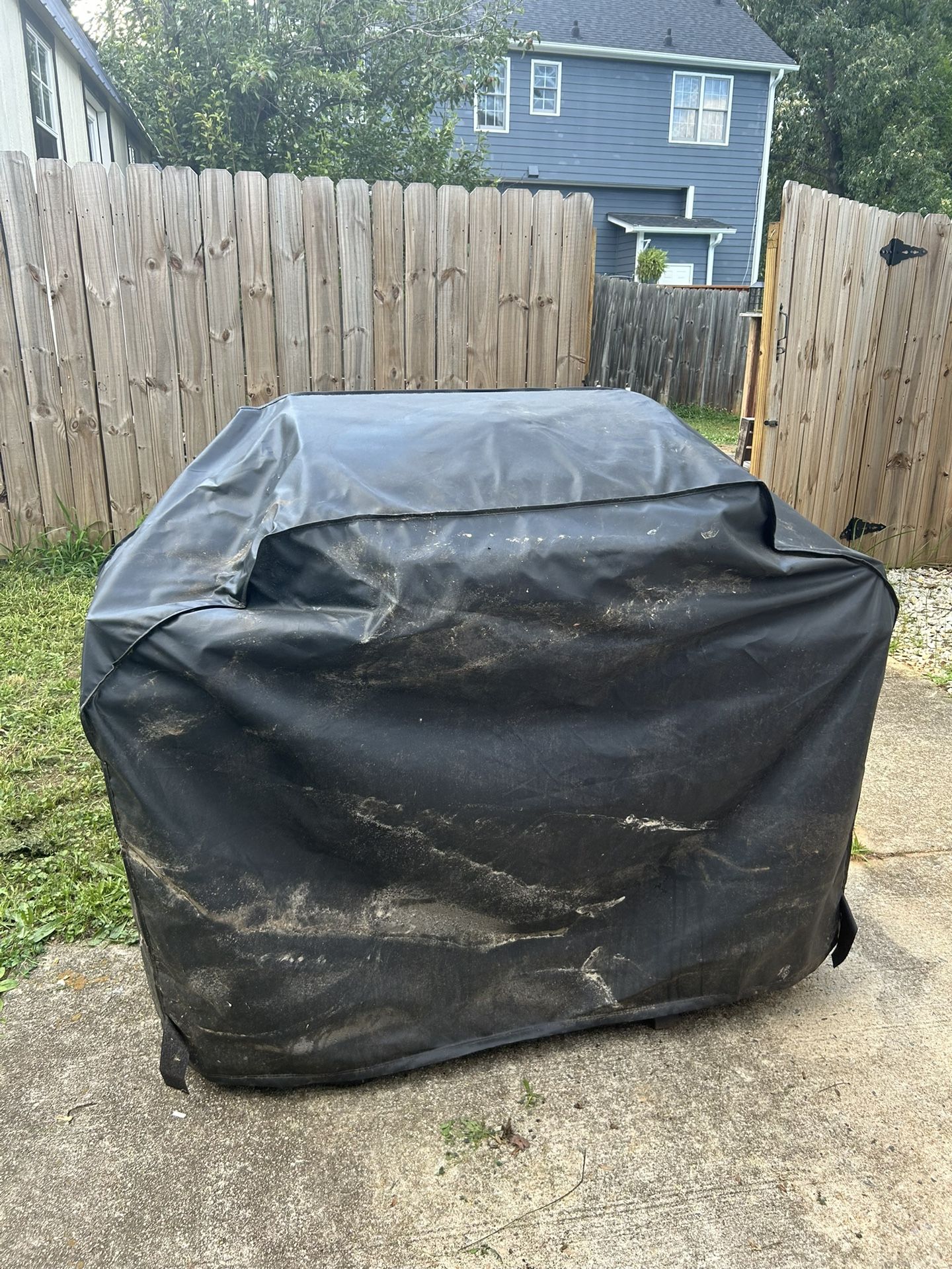 Gas Grill With Cover