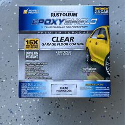 Rust-oleum Epoxy shield “clear”
