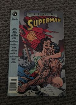 The death of super-man book