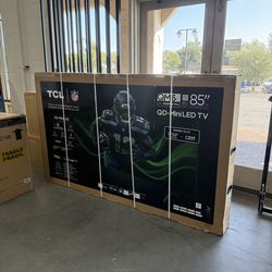 85 Inch TCL QLED QM6K Mini LED 4K HDR Smart TV