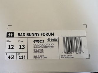 Brand New Bad Bunny Forum Size 12