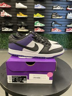 nike sb court purple size 8.5