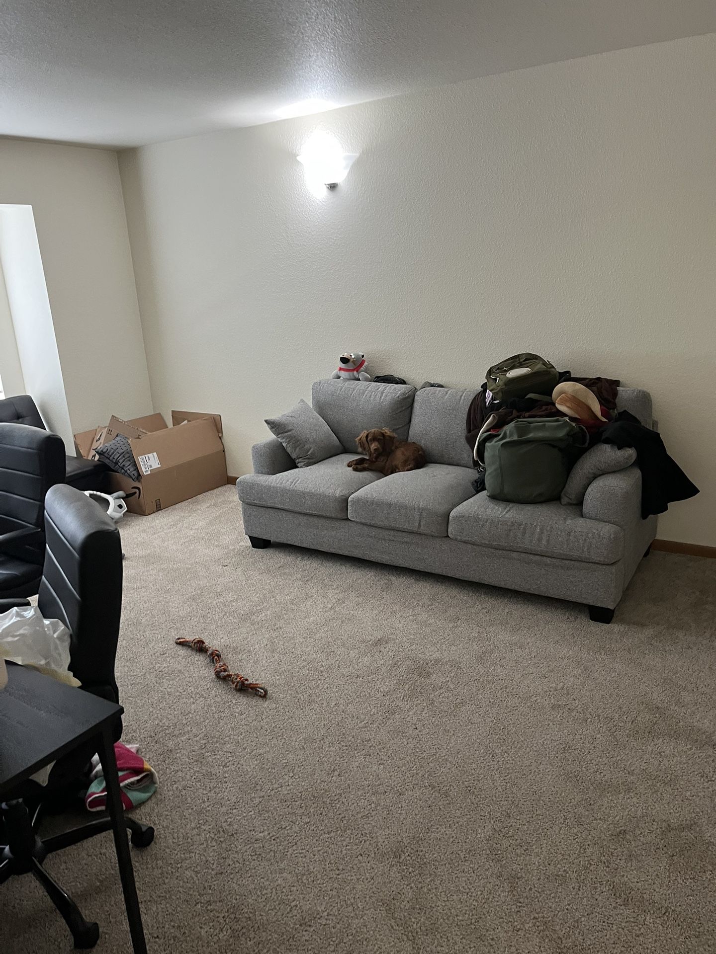 Grey Couch 3 Seater
