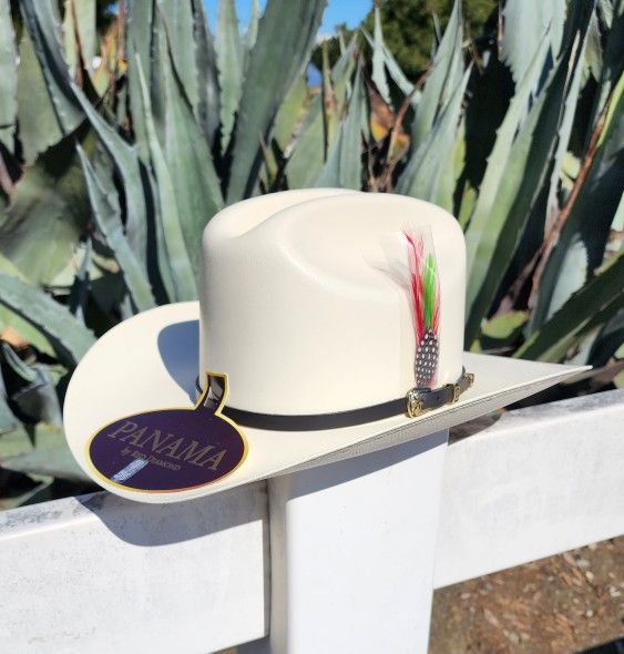 Sombrero Panama 1000X Grupo Arriesgado Panther Belico $199.99