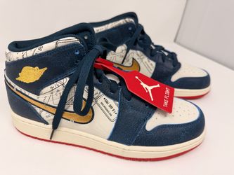 Brand New Air Jordan 1 Mid SE GS Flight Club - Size 6.5Y (Womens 8)