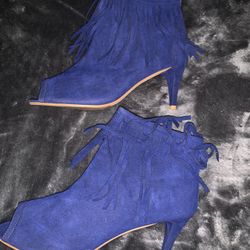 Ashro Blue Heels Size 12 