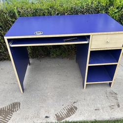 Blue desk