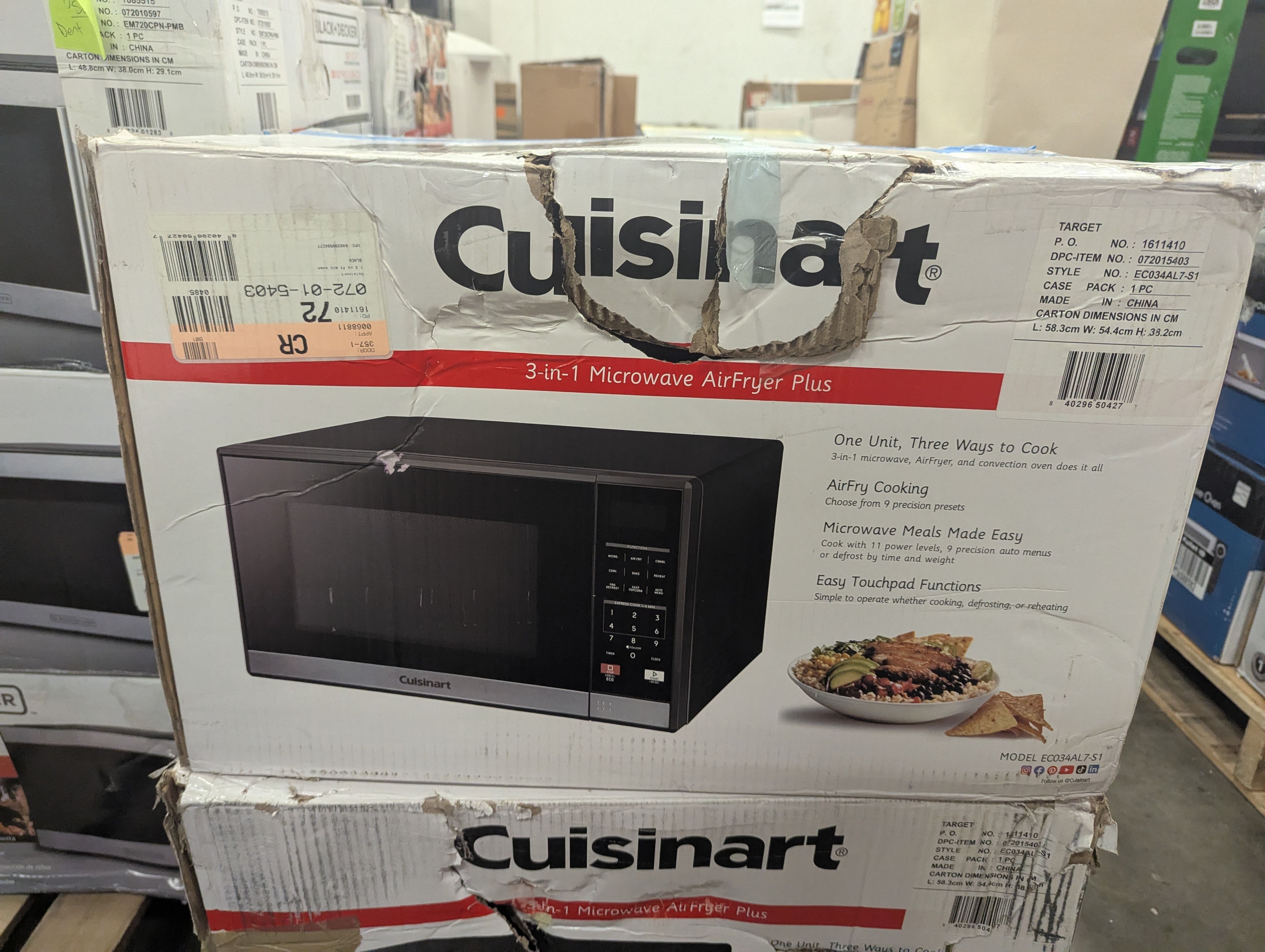 Cuisinart  3-in-1 Microwave AirFryer Plus