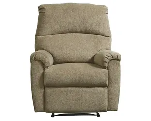 Ashley Nerviano Manual Zero-Wall Recliner – Brown/Mocha