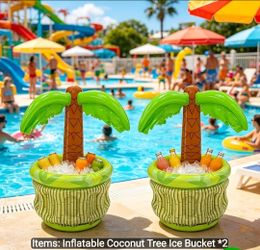 Inflatable Palm Tree Coolers