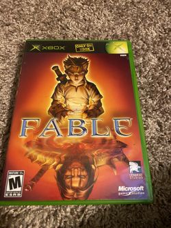 Fable Xbox Game (works on Xbox 360)