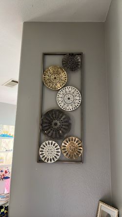 Metal Wall Art $7