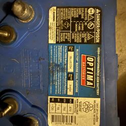 Optima Blue Top Batteries