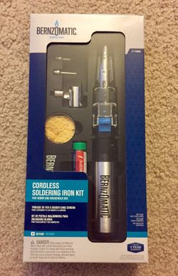 BERNZOMATIC Cordless Soldering Kit ST1000 for Sale in Citrus