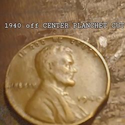 1940 Off Center Planchet Promblems 