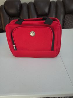 Red Travel Carry-On Bag with Handles