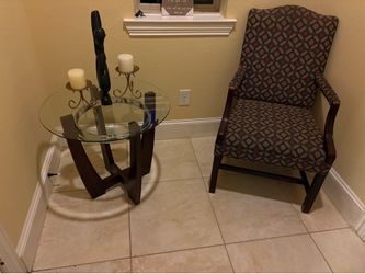 Combo Deal! Chair + Glass Table
