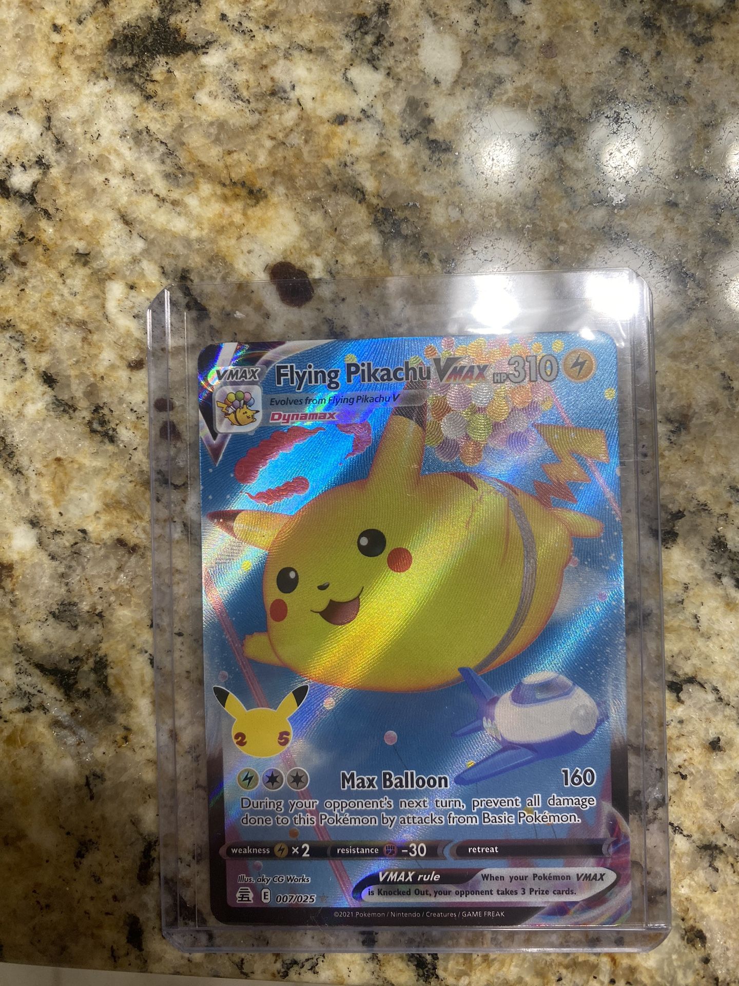 Flying pikachu VMax