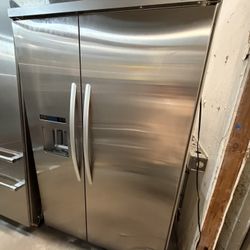 48” Kitchenaid Built In Stainless Steel Refrigerator 