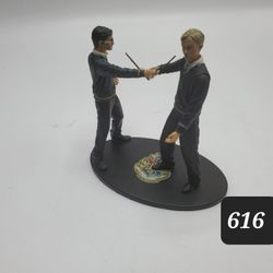 Harry Potter Dueling Harry And Draco Neca Figures
