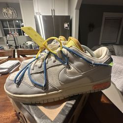 2021 OFFWHITE DUNKS LOT 10 