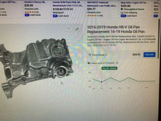 Honda hrv 2016 oil pan