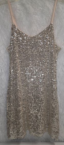 New Art Class Sequin Cami Dress M(8)