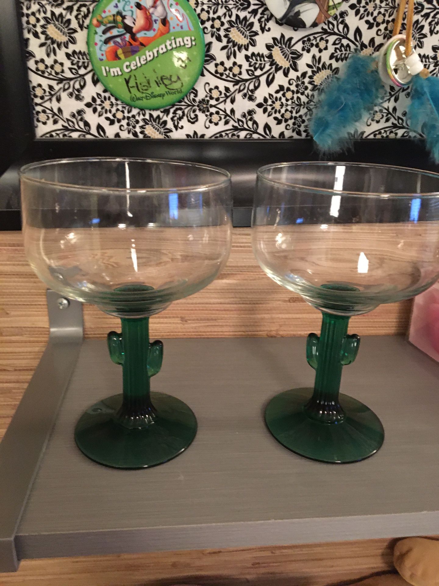 Cactus wine glass cups