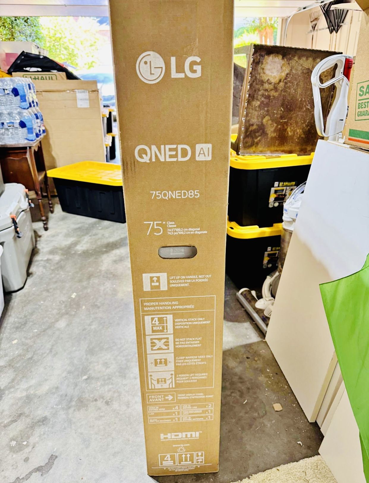 LG - 75" Class 85 Series QNED 4K UHD Smart webOS TV Brand New In Box Delivery Available